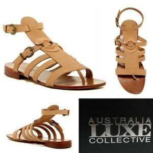 BNWB Australia Luxe Palm Gladiator Sandal